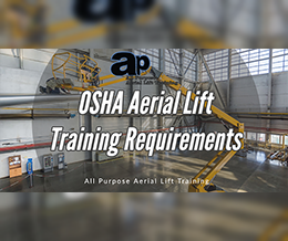 OSHA Aerial Lift Training Requirements