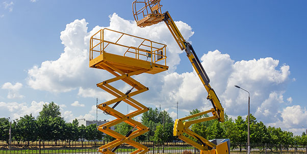 Types of Scissor Lifts and Boom Lifts